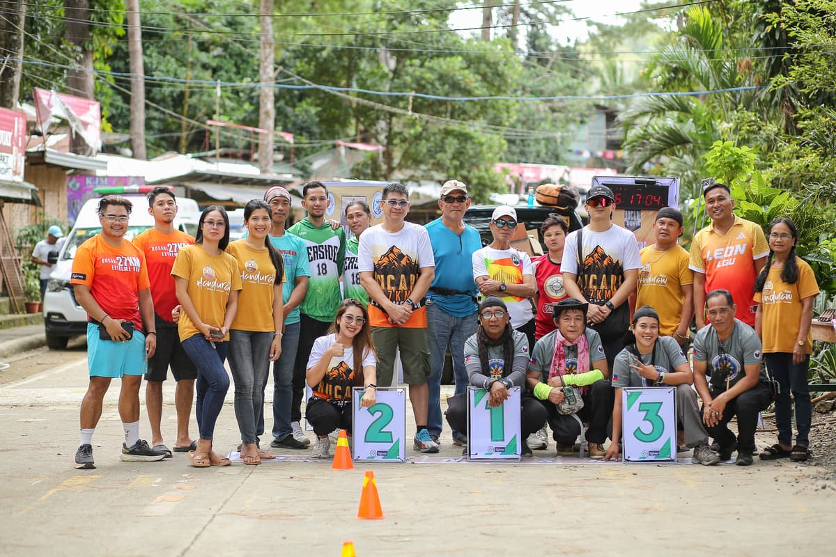 Bucari Extreme 27km finish line